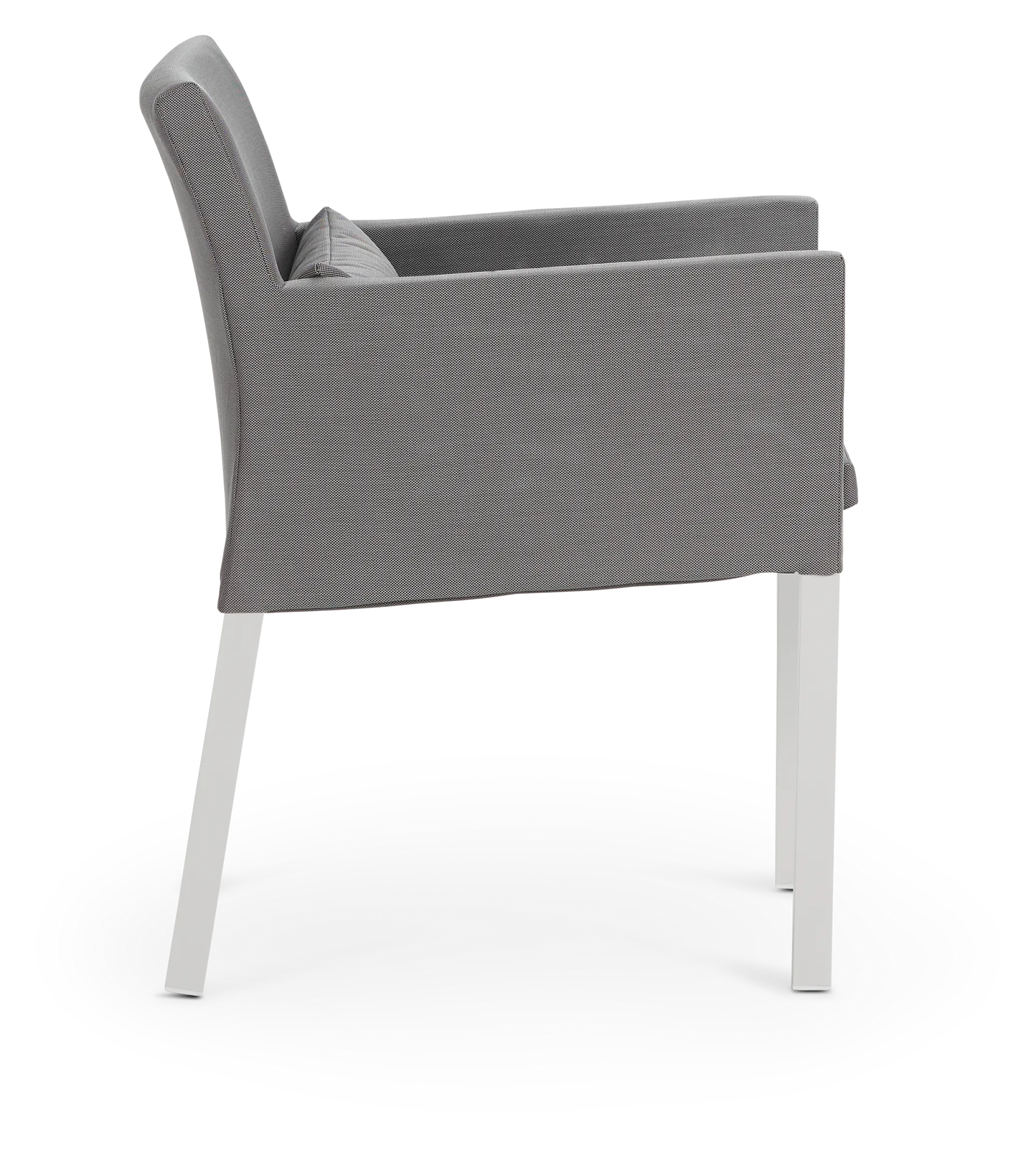 Lisbon Gray Cushioned Chair