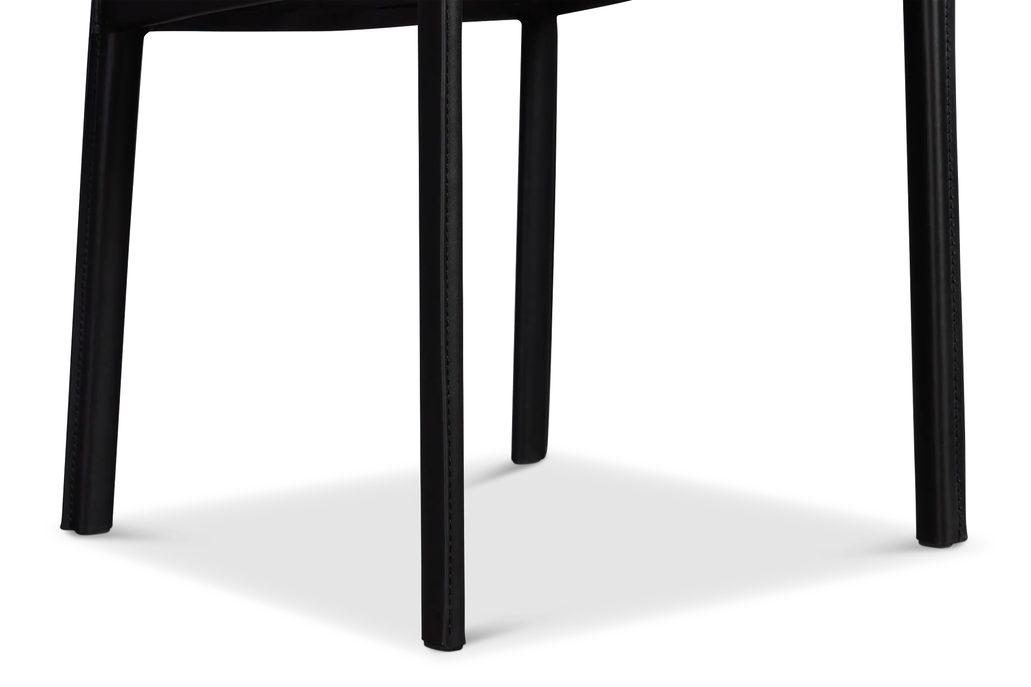 Lugo Black Upholstered Side Chair