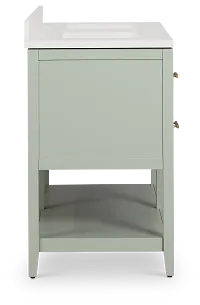 Alden Green 60" Double Bathroom Vanity
