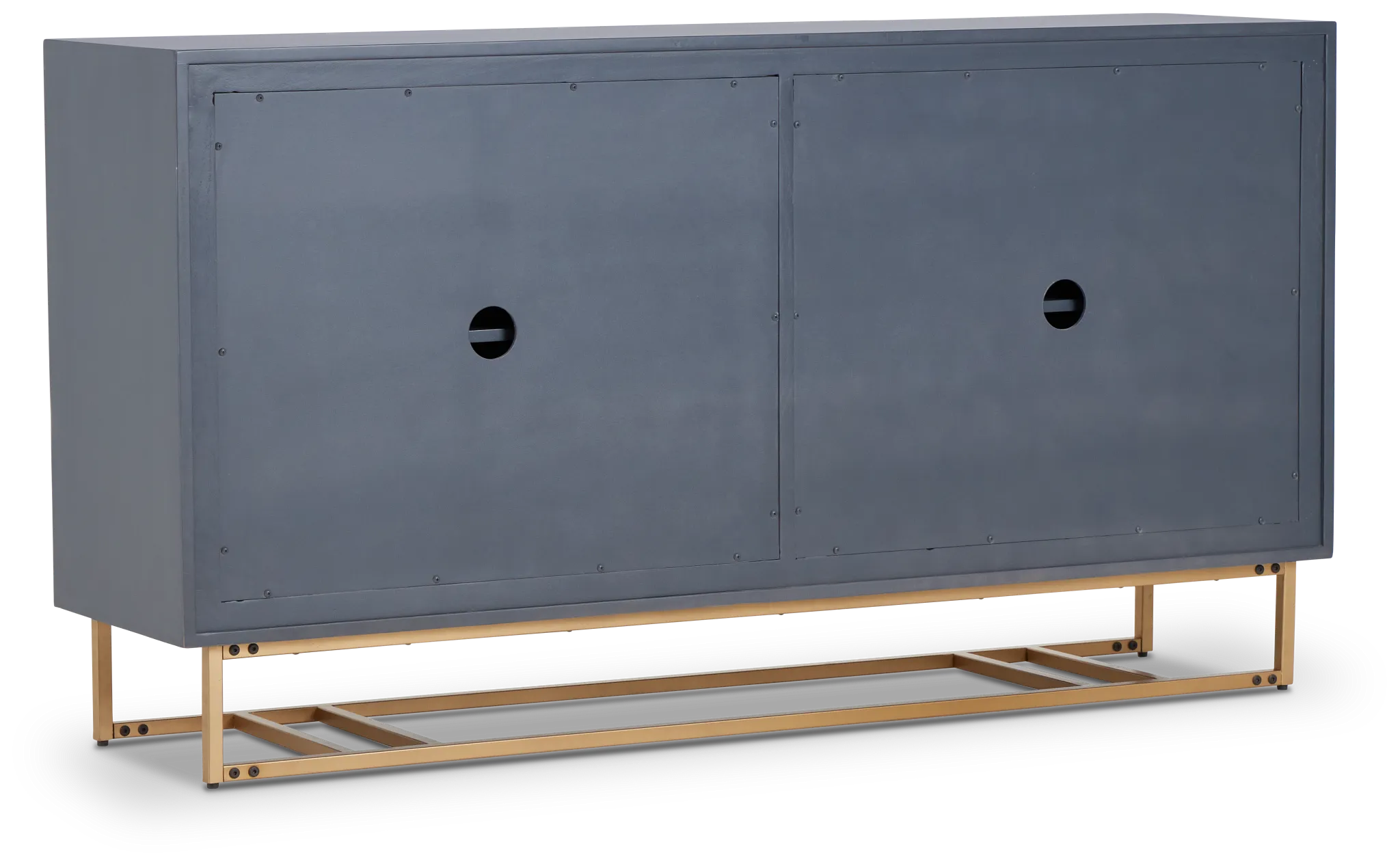 Nola Gray Four-door Cabinet