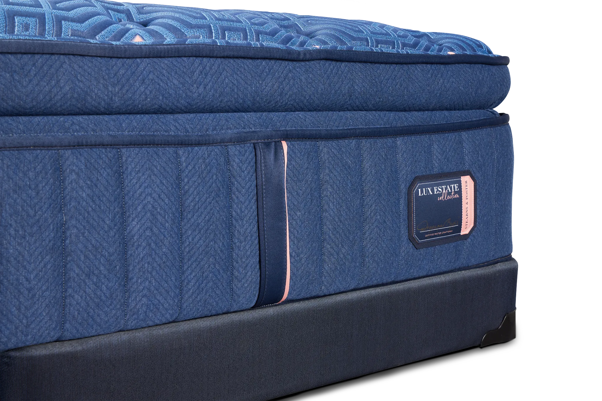 Stearns & Foster Lux Estate Soft Low-profile Mattress Set