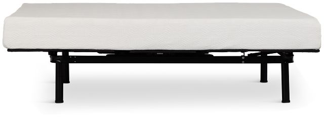 Rest & Renew By Zinus Gel Memory Foam Mattress 8" Cush Firm Slat Adjustable Mattress Set