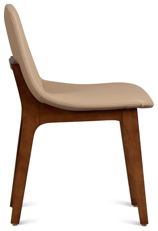Hamilton Beige Micro Upholstered Side Chair