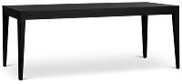 Pacific Black Rectangular Table