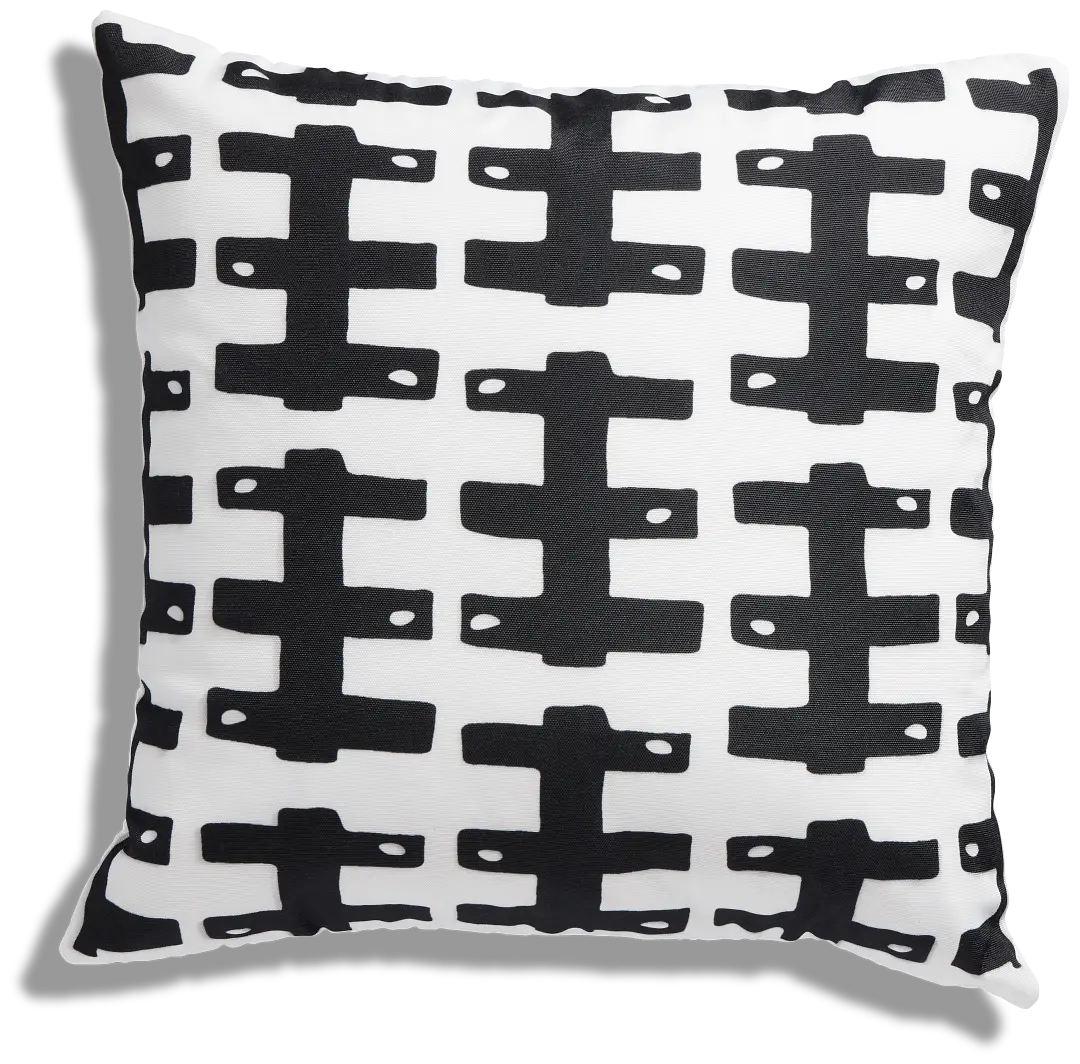 Tanya Black 20" Accent Pillow Tanya Black 20" Accent Pillow