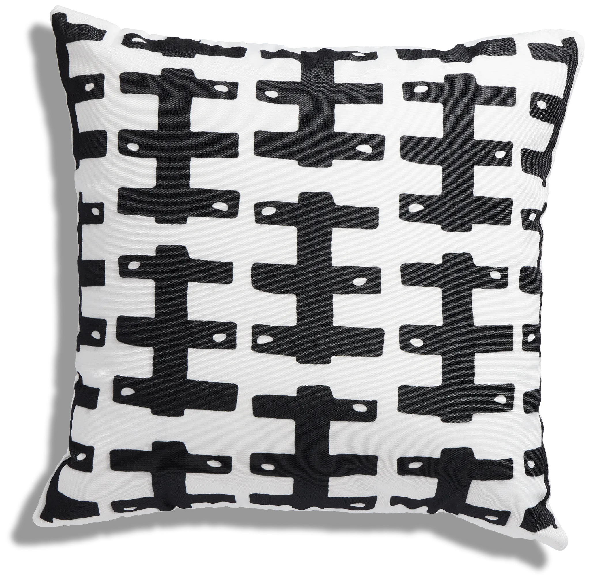 Tanya Black 20" Accent Pillow