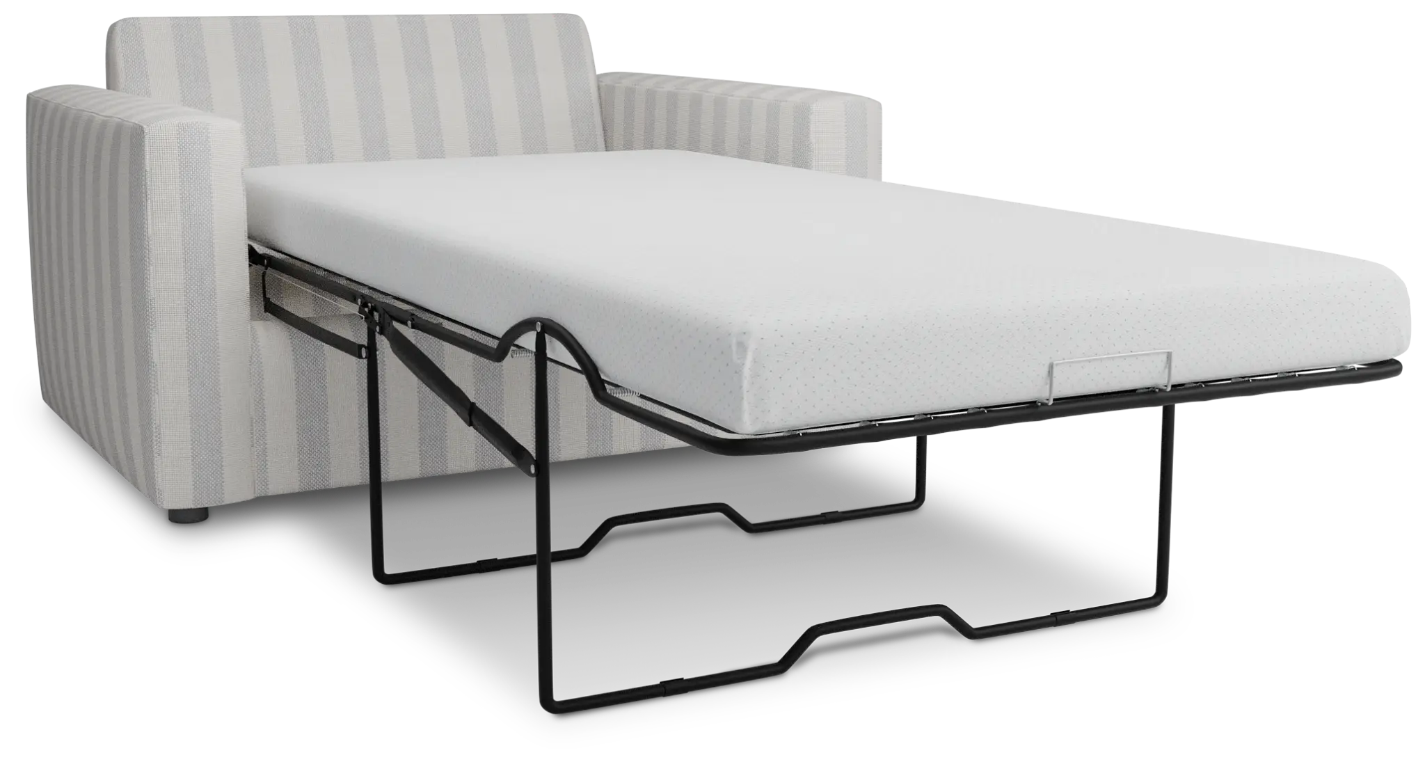 Siesta Sea Lane Light Gray Fabric Memory Foam Sleeper Siesta Sea Lane Light Gray Fabric Memory Foam Sleeper