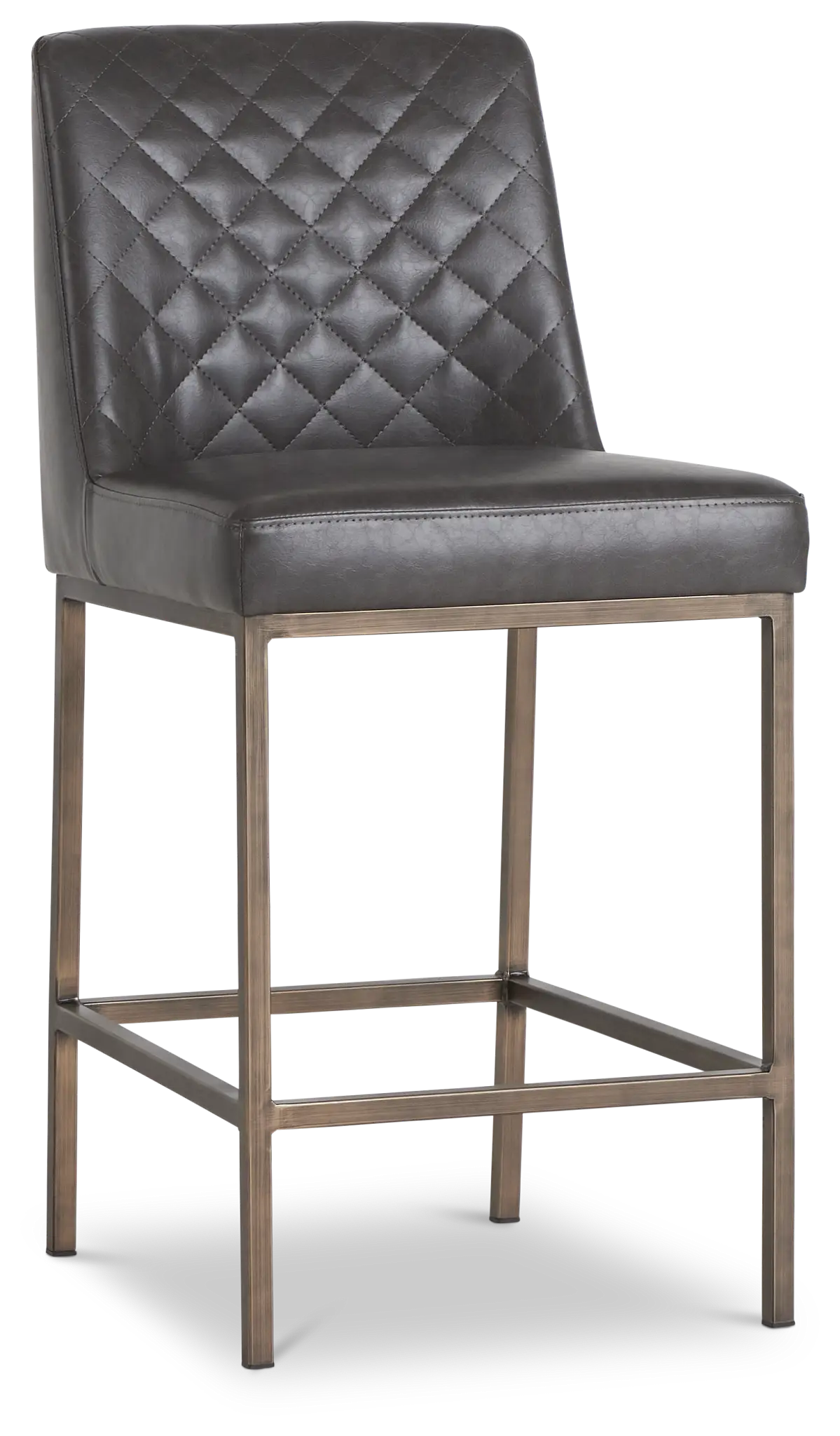 Sierra Dark Gray Bonded Ltr 24" Barstool Sierra Dark Gray Bonded Ltr 24" Barstool