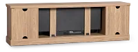 Branson Light Tone 78" Tv Stand With Fireplace Insert