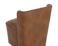 Breve Brown Lthr/vinyl Upholstered Side Chair