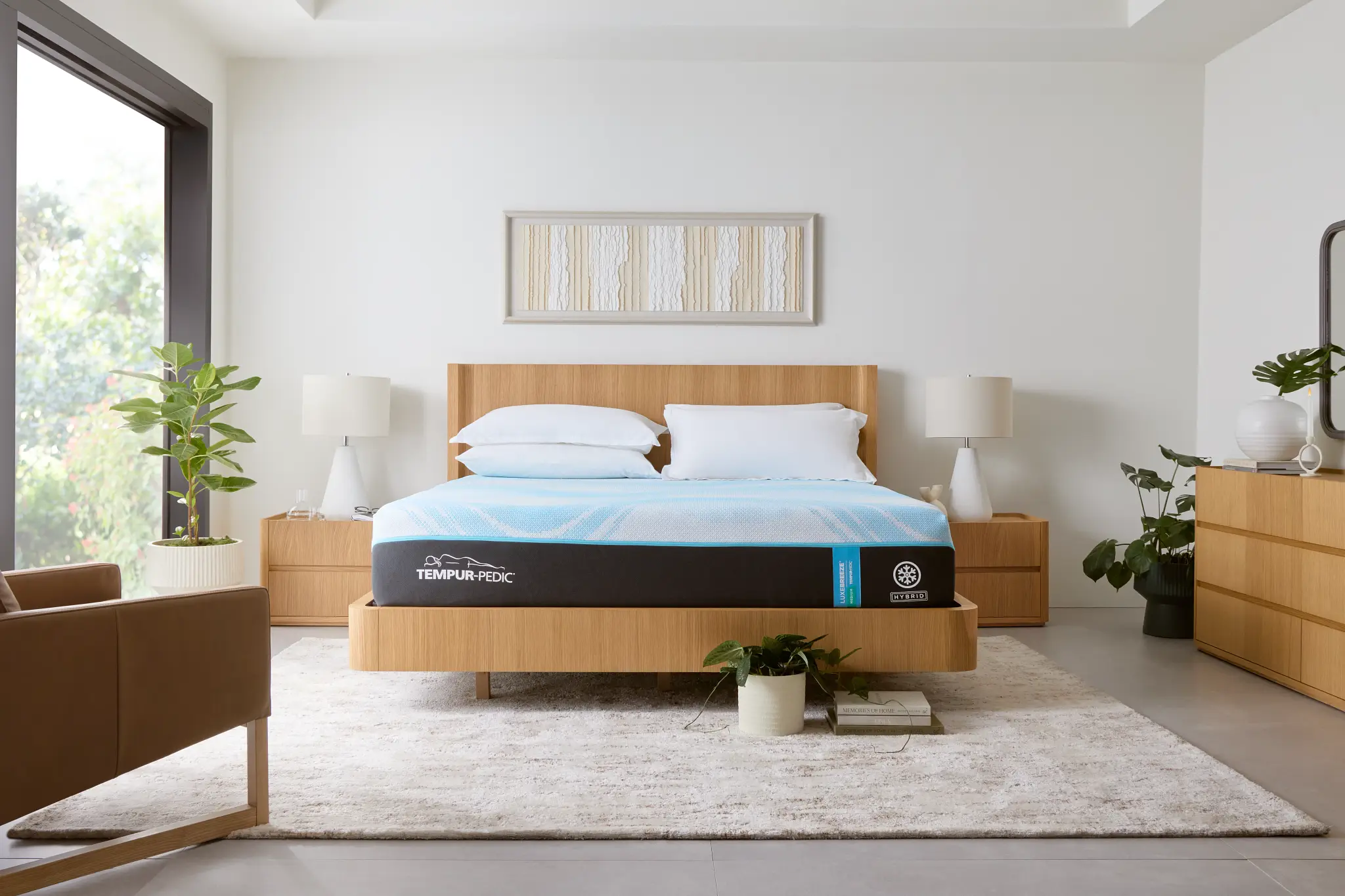 Tempur-pedic Tempur-luxebreeze 13" Medium Hybrid Mattress Tempur-pedic Tempur-luxebreeze 13" Medium Hybrid Mattress