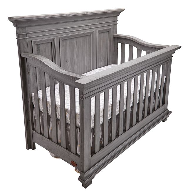 Westport Light Gray 4-in-1 Crib