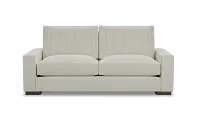 Edgewater Lucy Light Beige 84" Sofa W/ 2 Cushions