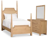 Carolina Light Tone Poster Bedroom