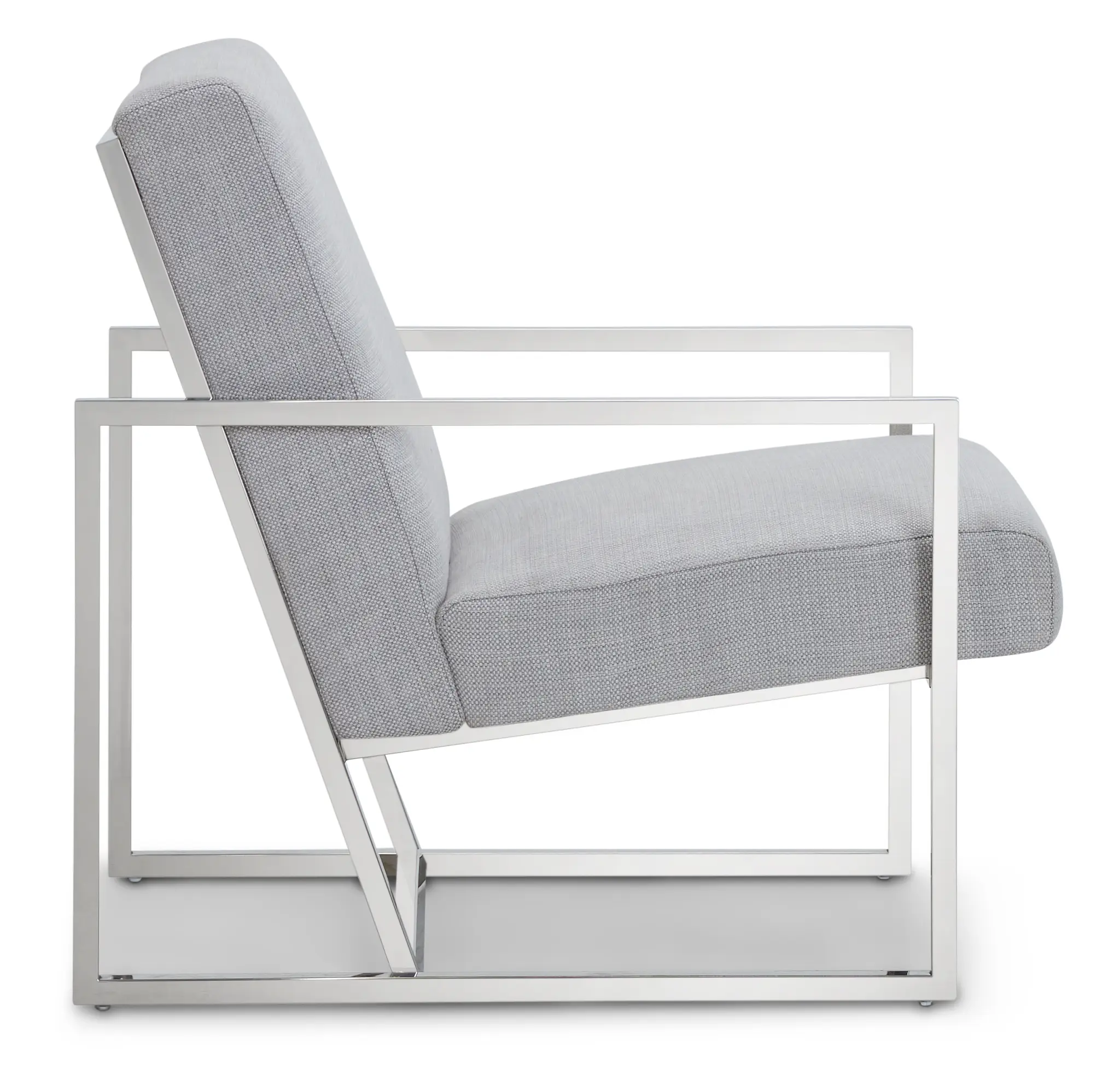 Megan Gray Fabric Accent Chair Megan Gray Fabric Accent Chair