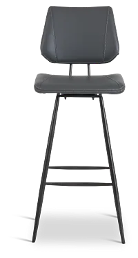 Gunnar Dark Gray 30" Upholstered Barstool