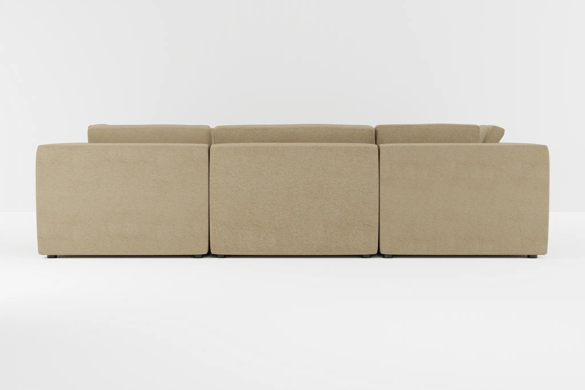 Destin Elite Taupe Fabric 8-piece Modular Sectional