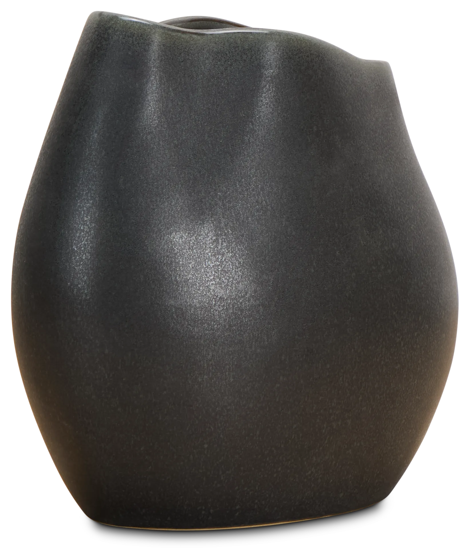 Visalia Black Small Vase