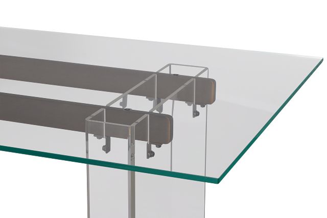 Avondale Glass Rectangular Table