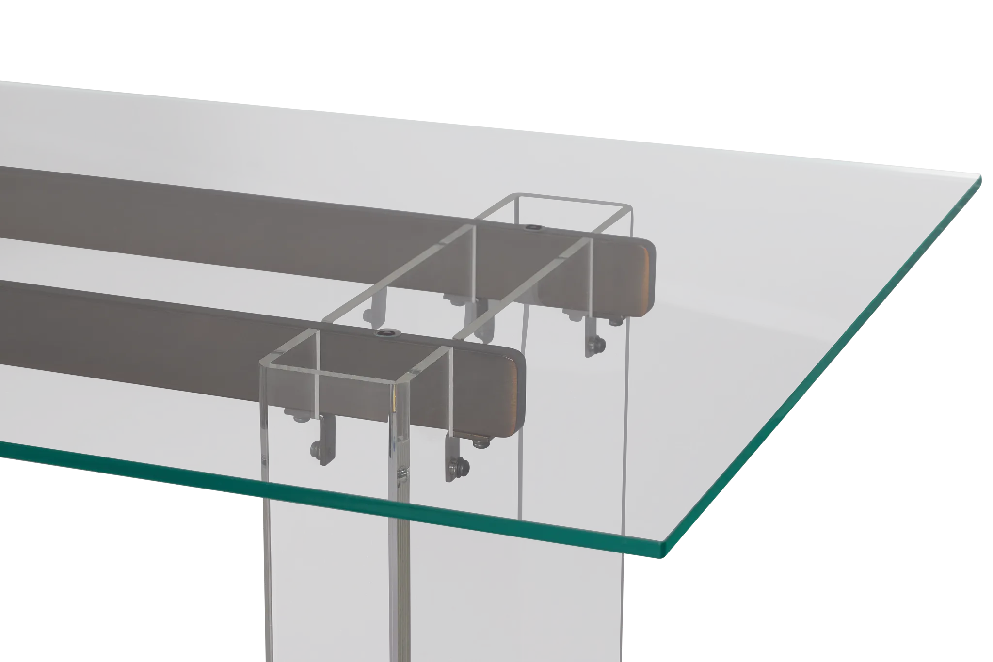 Avondale Glass Rectangular Table