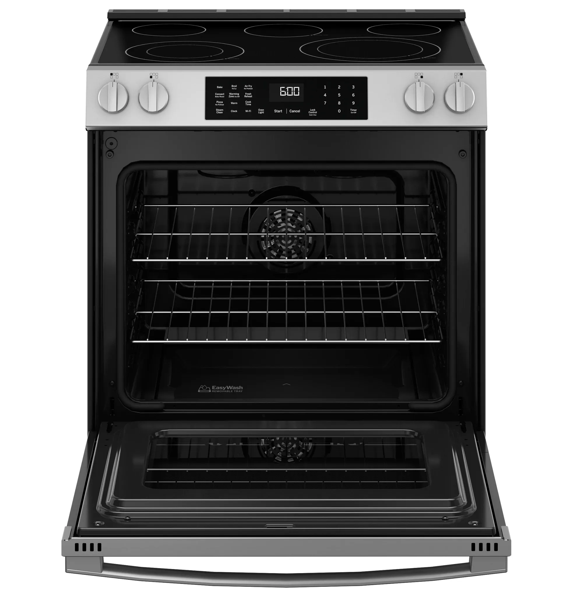Ge 600 Series Stainless Steel 30" Electric Range