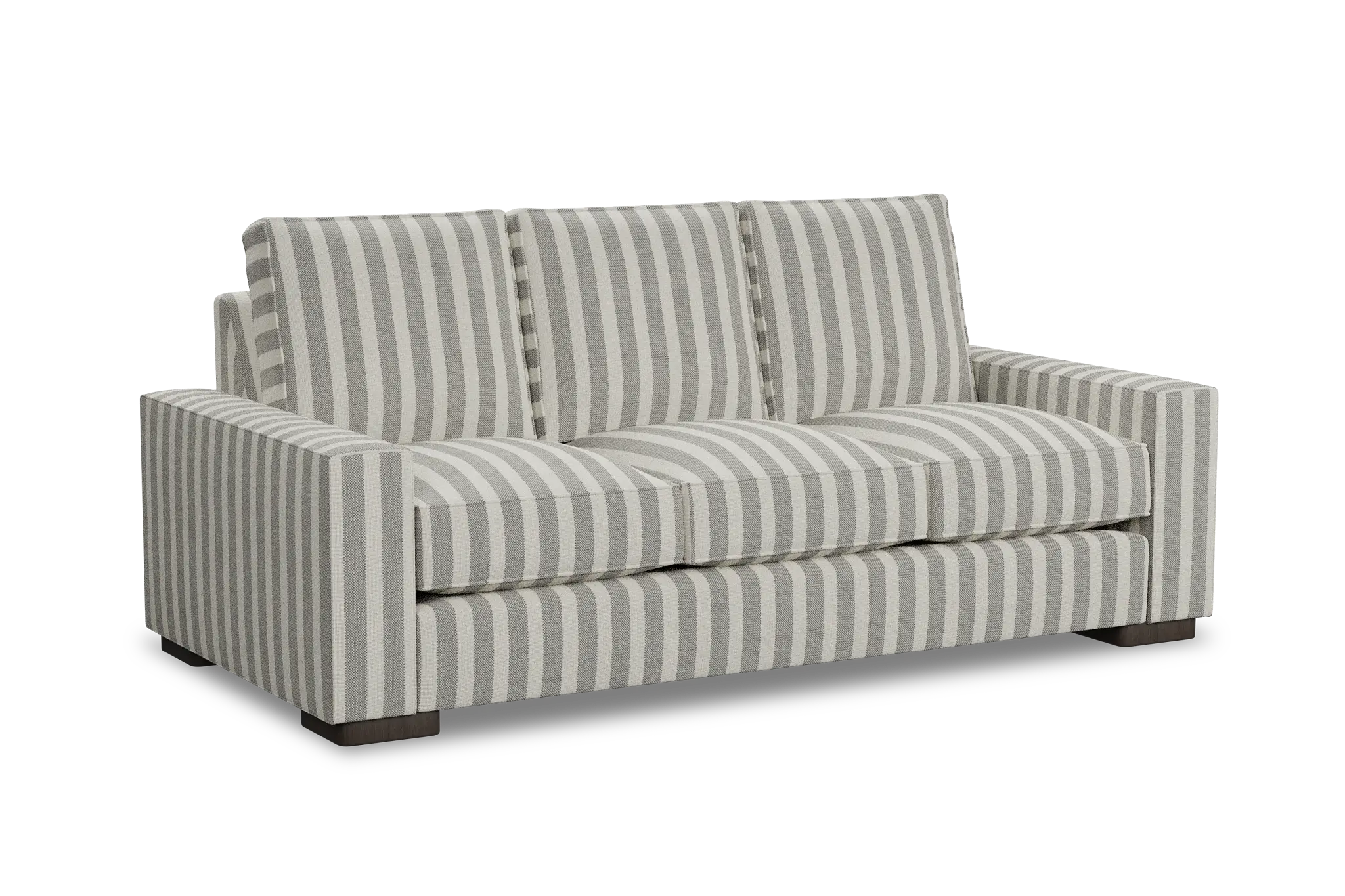 Edgewater Sea Lane Dark Gray 84" Sofa W/ 3 Cushions Edgewater Sea Lane Dark Gray 84" Sofa W/ 3 Cushions