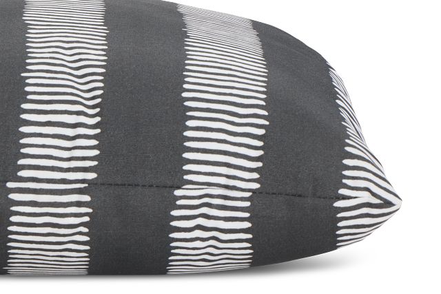 Dash Gray 20" Indoor/outdoor Accent Pillow