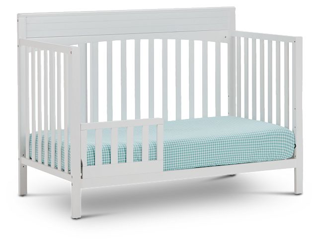 Parker White Toddler Bed