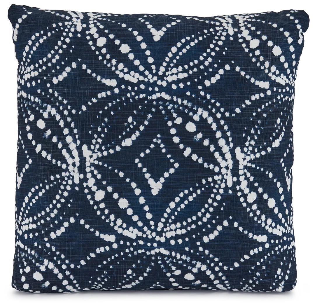 Gerardo Dark Blue 20" Accent Pillow