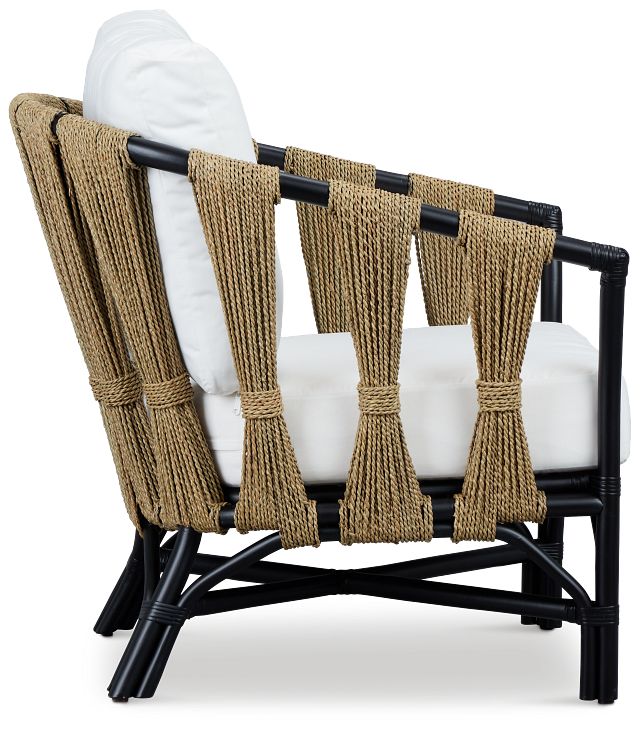 Curta Black Accent Chair