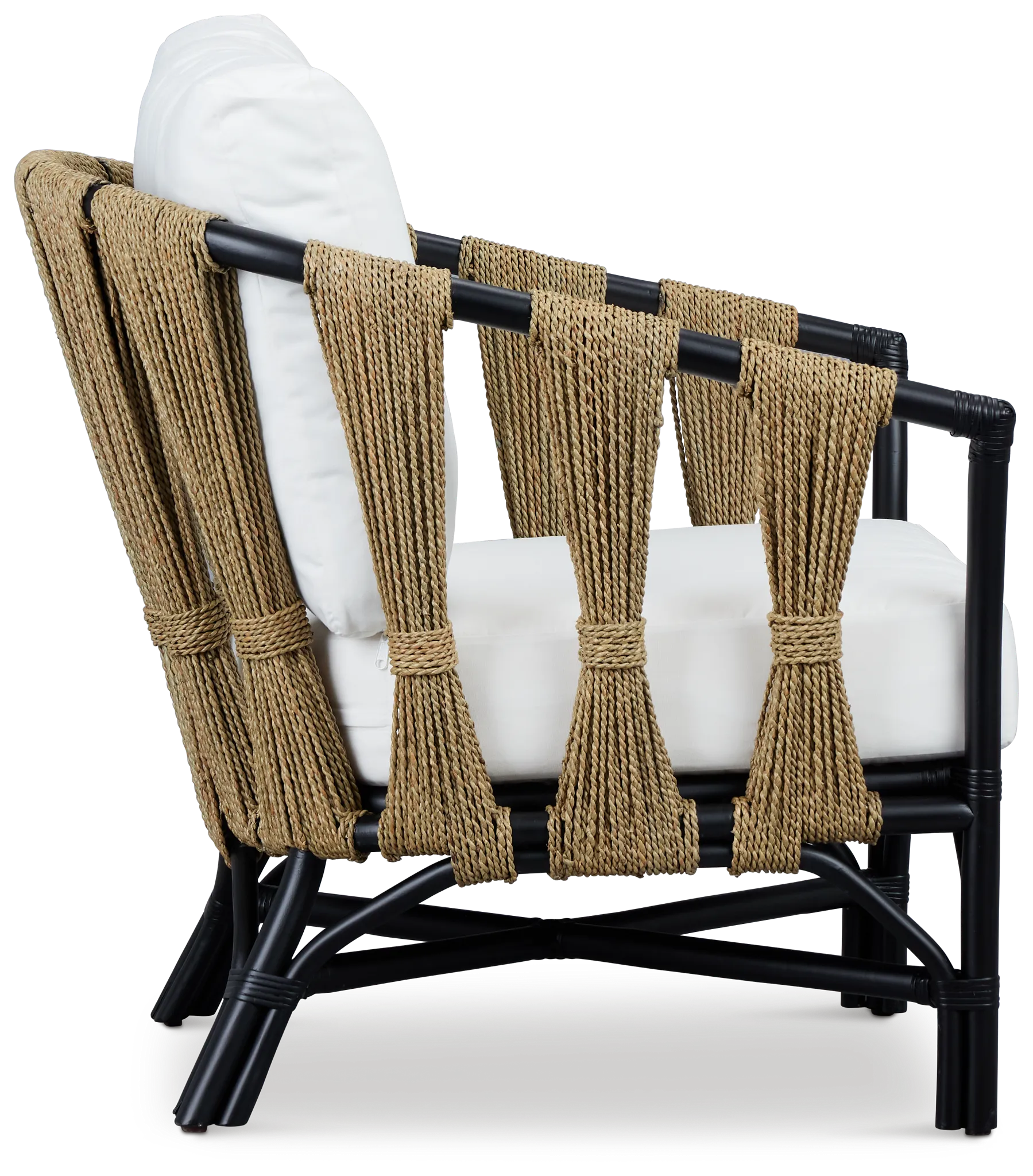 Curta Black Accent Chair