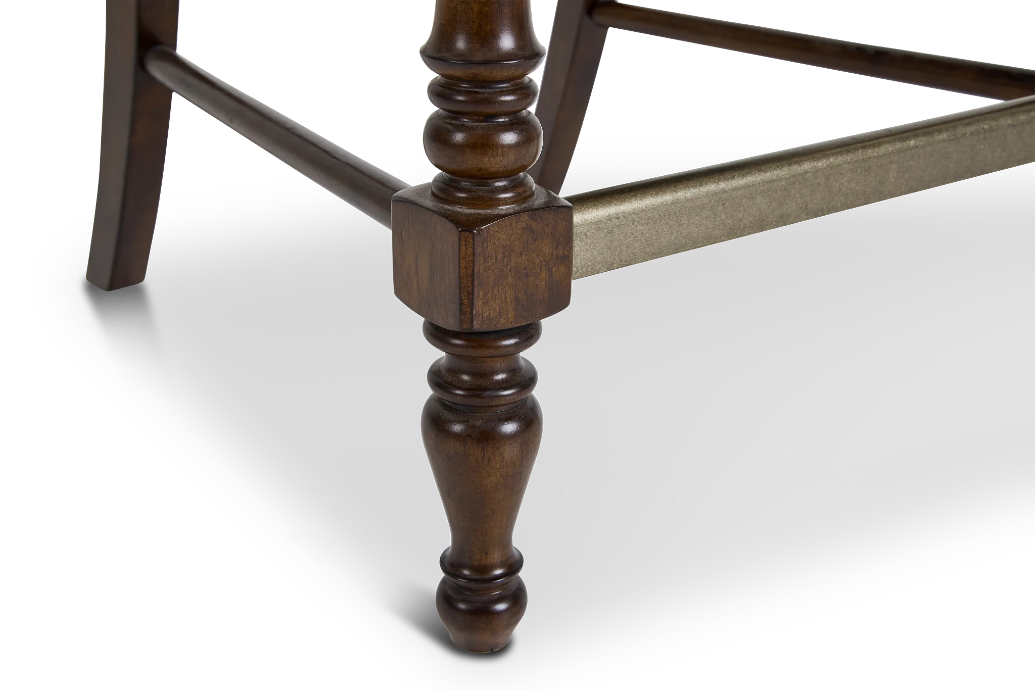 Savannah Dark Tone 24" Upholstered Barstool