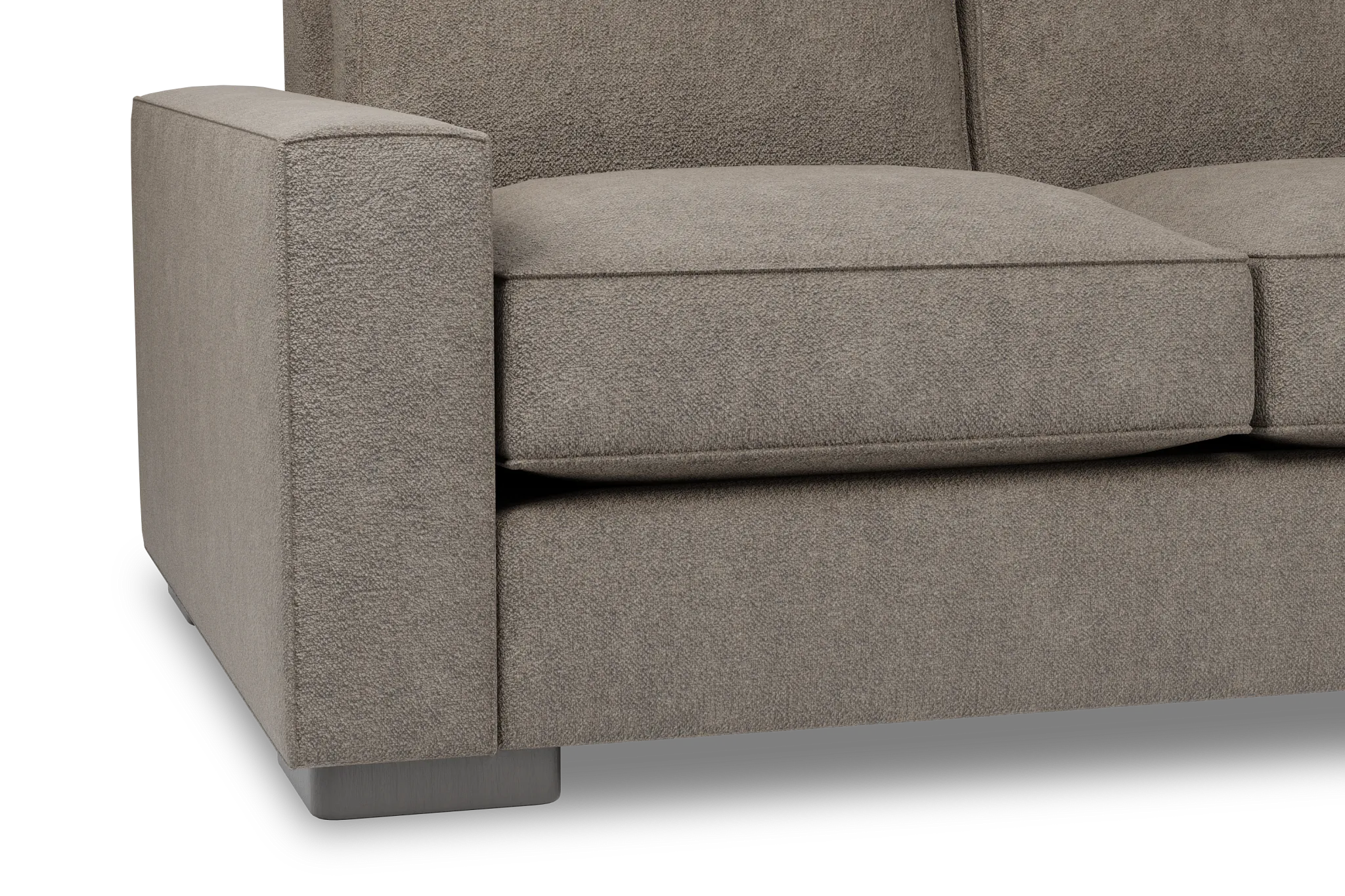 Edgewater Elite Brown 96" Sofa W/ 3 Cushions