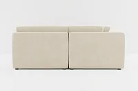 Destin Peyton Beige Fabric 6-piece Pit Sectional