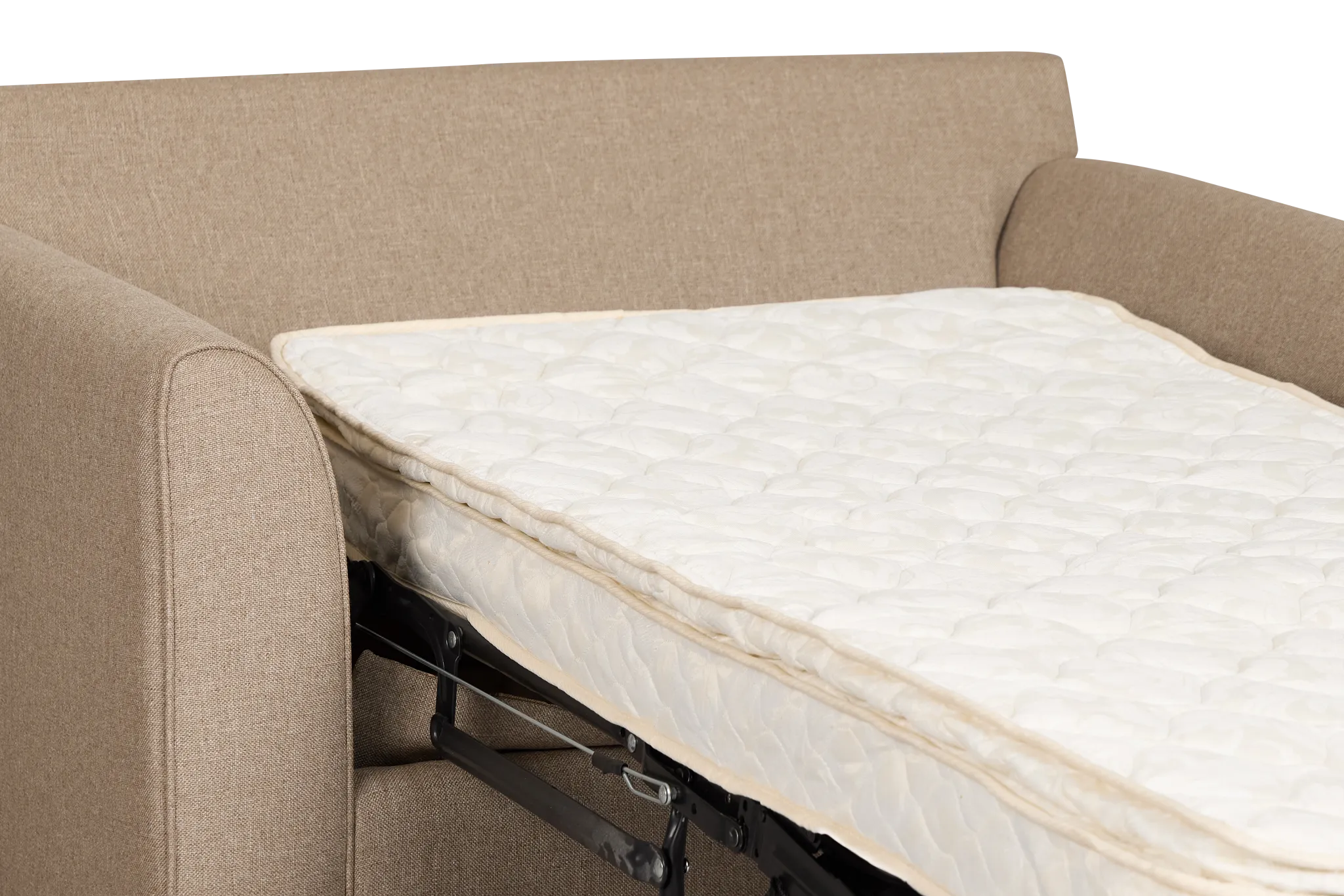 Tate Brown Fabric Innerspring Sleeper