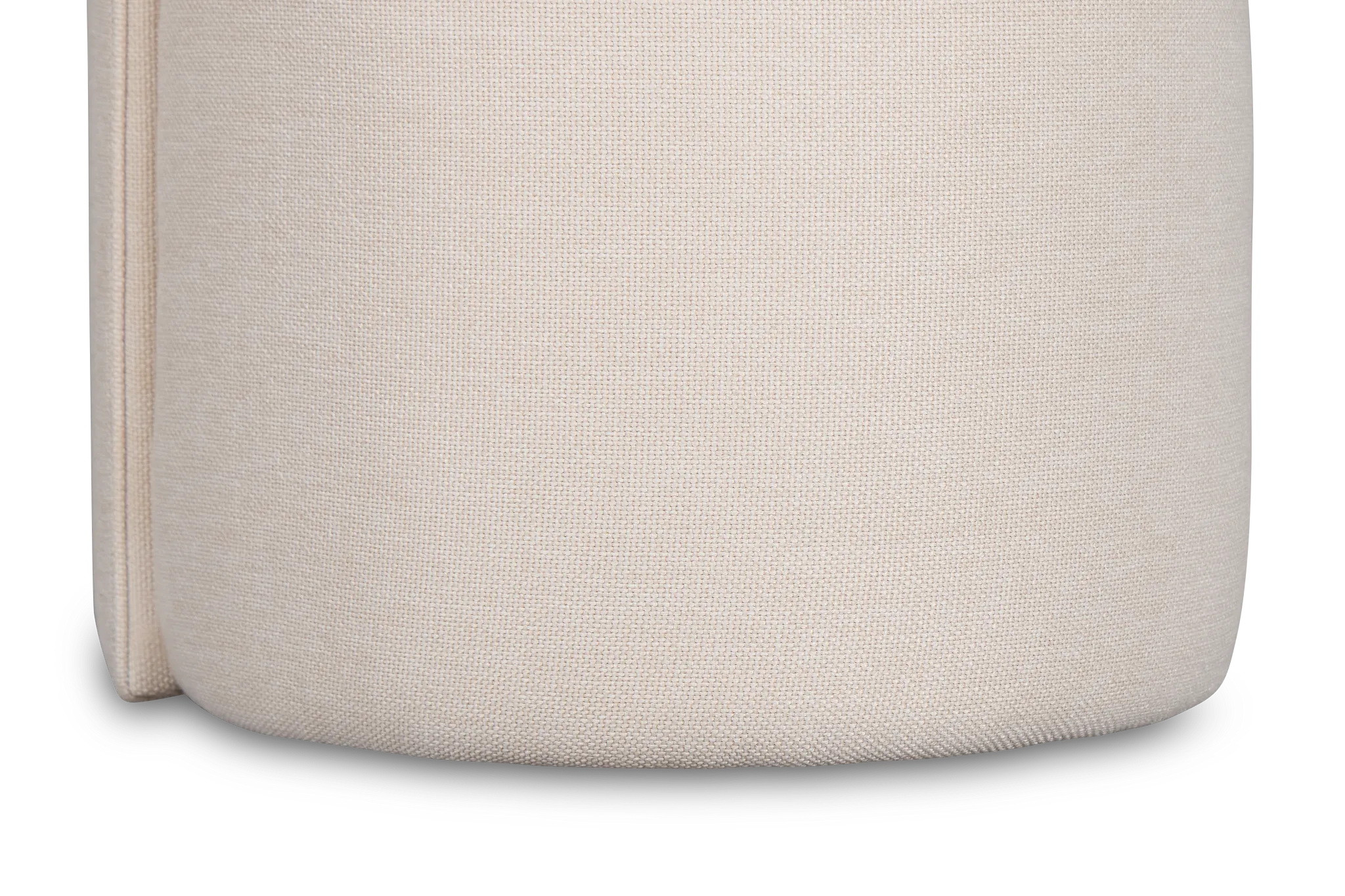 Ryan Light Beige Castored Upholstered Side Chair