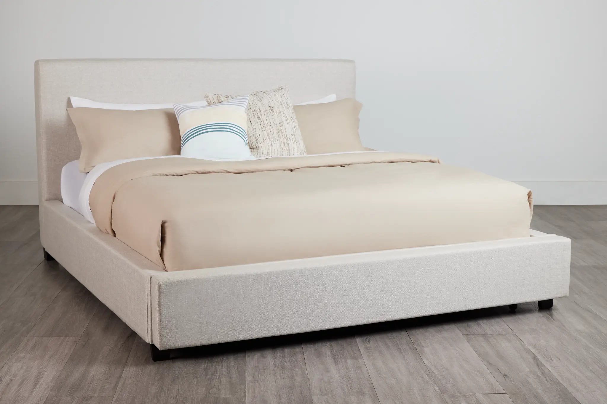 Monica Beige Uph Platform Storage Bed Monica Beige Uph Platform Storage Bed