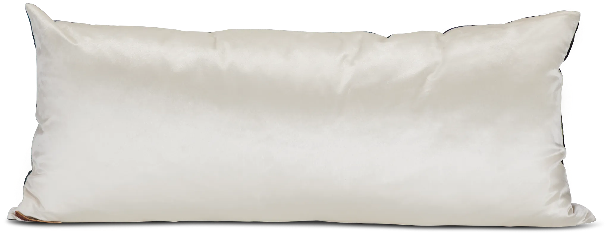 Langston Multicolored Velvet Lumbar Accent Pillow