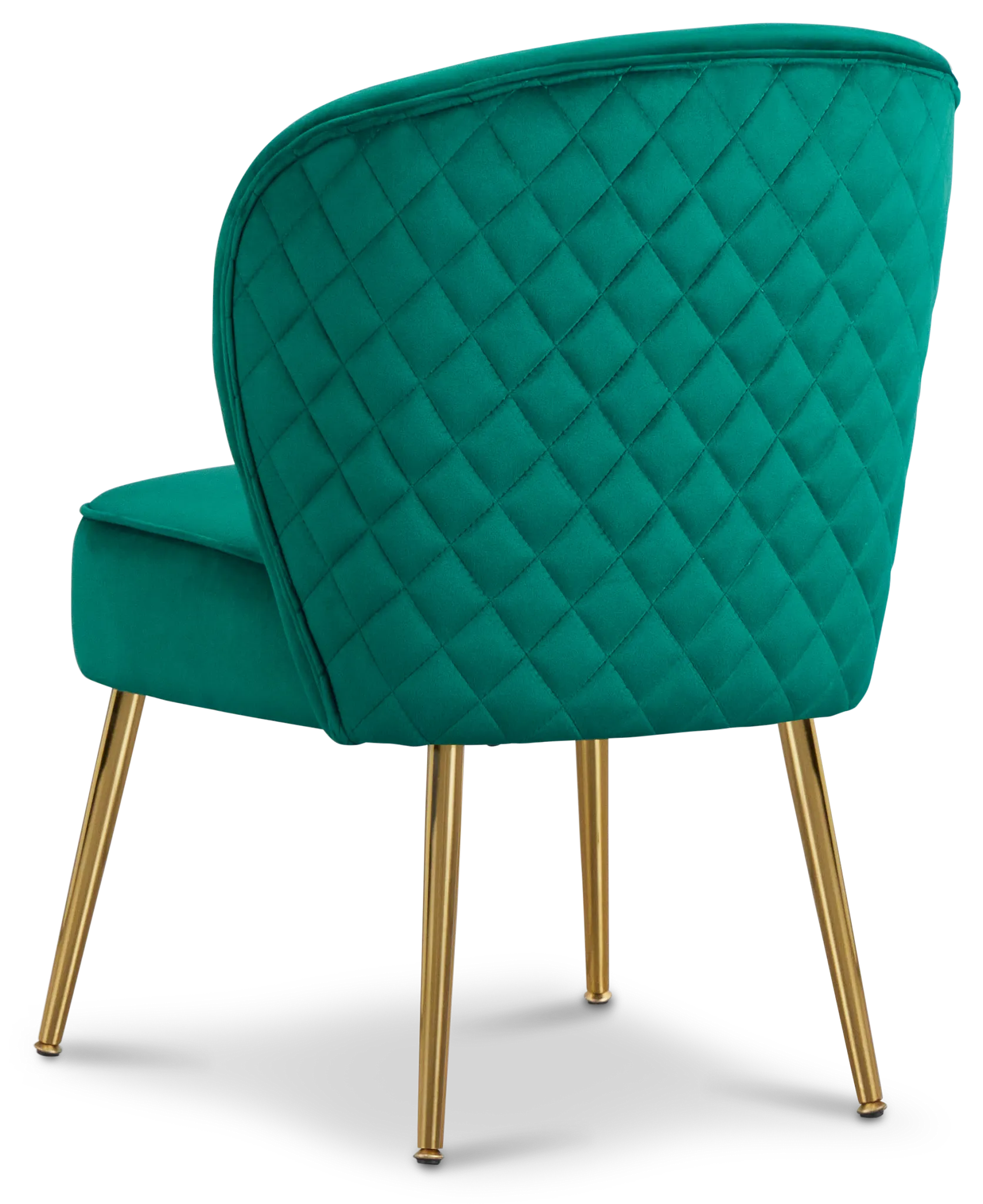 Tami Dark Green Velvet Accent Chair
