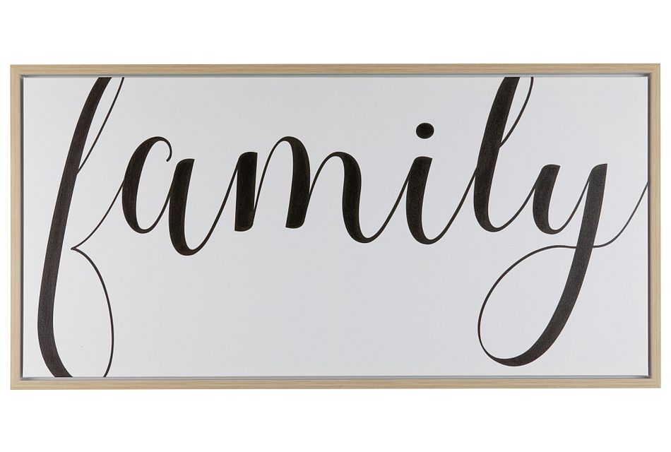Family Framed Wall Art Home Accents Wall Decor City Furniture