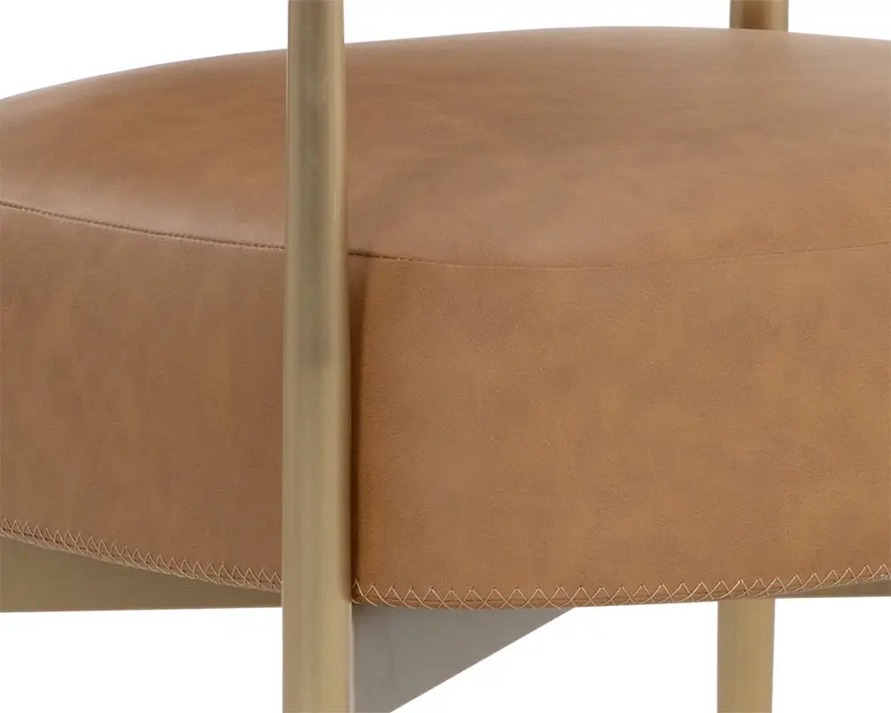 Karli Brown Upholstered Arm Chair Karli Brown Upholstered Arm Chair