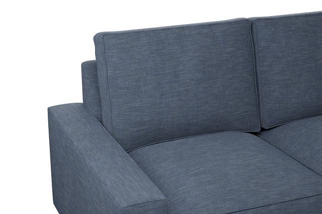 Edgewater Elevation Dark Blue Medium Right Chaise Sectional