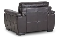 Braden Dark Brown Leather Chair