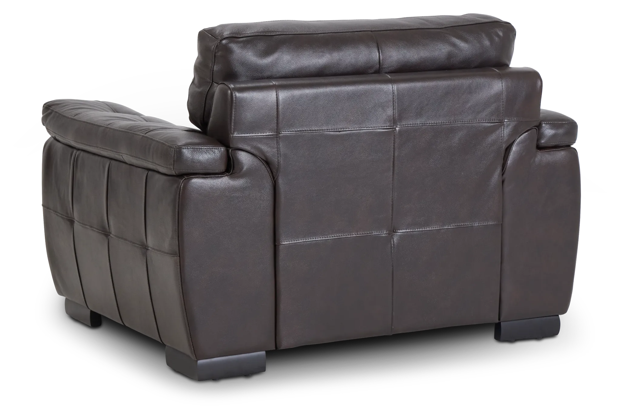 Braden Dark Brown Leather Chair