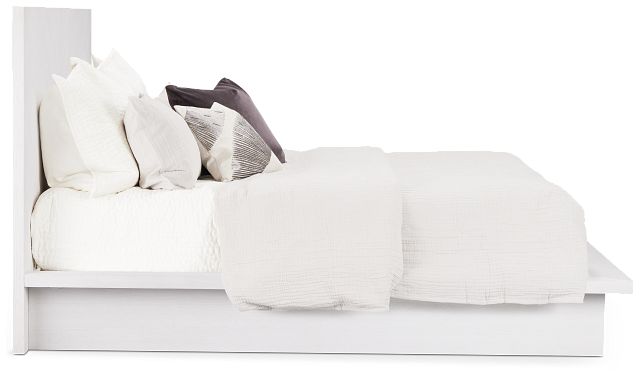 Bal Harbour White Panel Bed