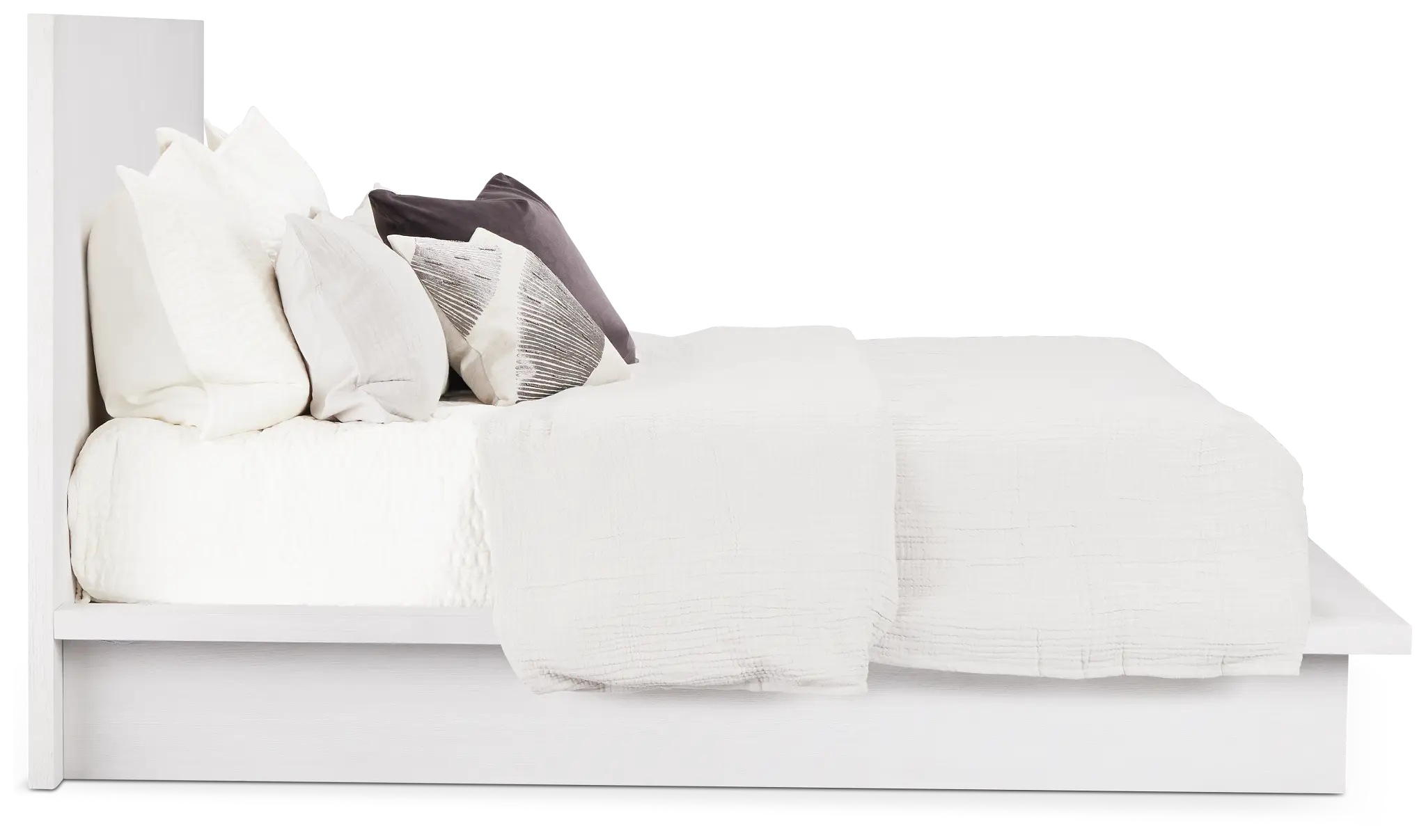 Bal Harbour White Panel Bed Bal Harbour White Panel Bed