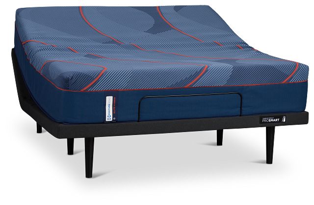 Posturepedic Elite Hybrid Brenham 2 Soft Ergo Prosmart Adjustable Mattress Set