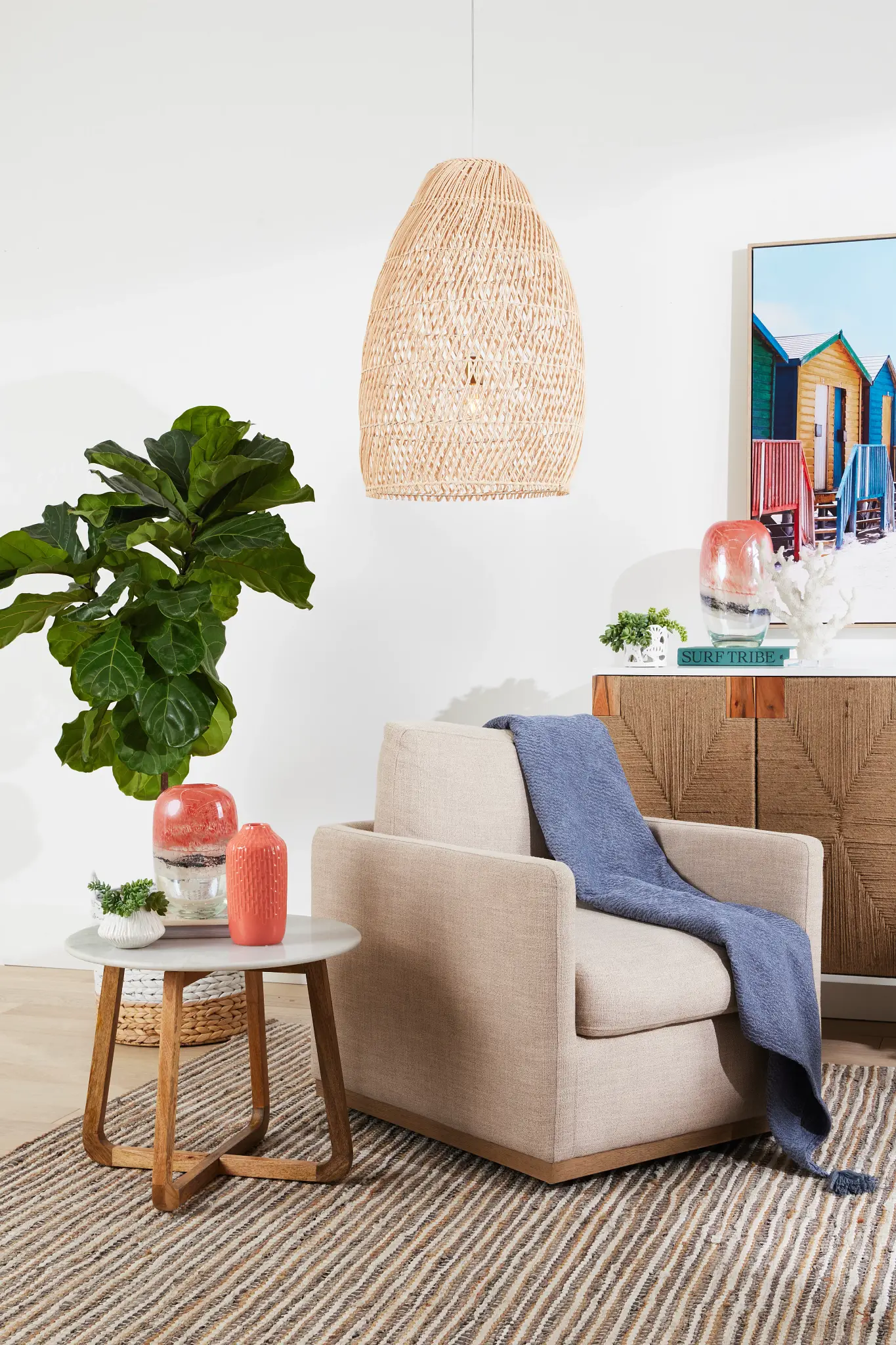 Woven Two-tone Four-door Cabinet Woven Two-tone Four-door Cabinet