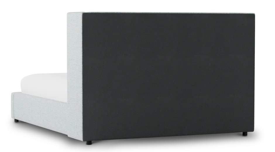 Captiva Natural Beauty Light Blue 48" Upholstered Shelter Bed