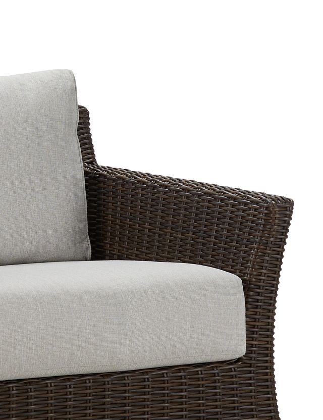 Southport Gray Woven Chair